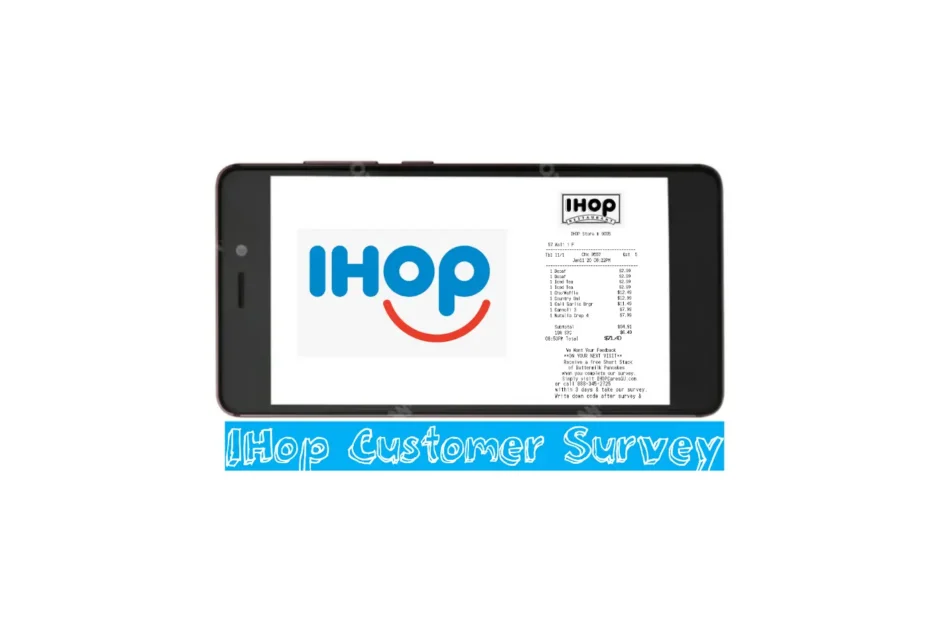 TalkToIHOP survey offer on an IHOP receipt for a free short stack of buttermilk pancakes.